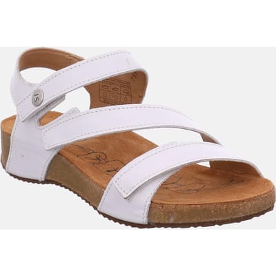 Josef Seibel - TONGA 25 - Sandalen met hakDames Sandalen - Kleur: Wit/beige - Maat: 37