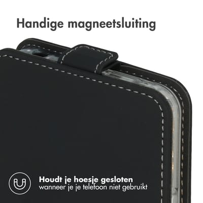 Accezz Hoesje - Geschikt voor Xiaomi Redmi Note 13 Pro (5G) / Xiaomi Poco X6 - Flipcase - Zwart