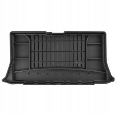 FROGUM Kofferbakmat - Rubber - Geschikt voor NISSAN MICRA K12 (2002-2010) - Hatchback - Organizer functie - Zwart