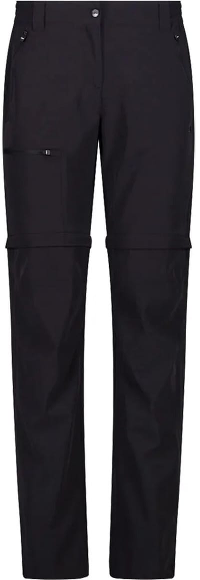 Cmp 35t5156-zip Off Converteerbare Broek Zwart 2XS Vrouw
