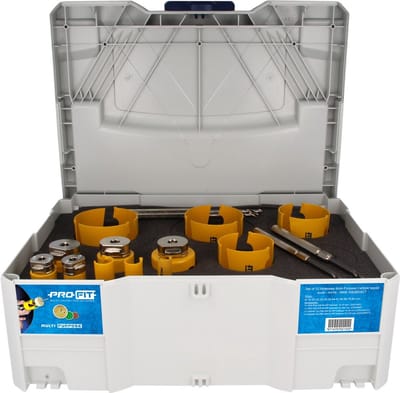 ProFit Multi Purpose gatzagenset 12 stuks 16-20-22-25-29-35-44-51-64-67-76-82 mm.
