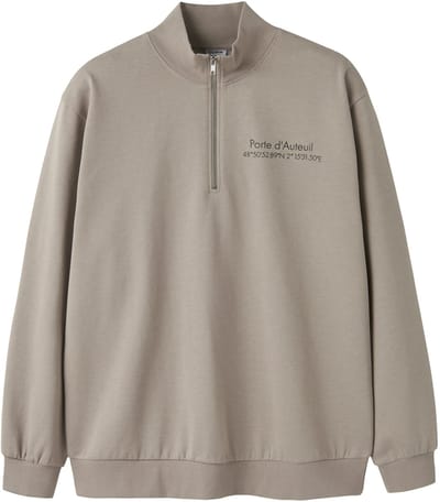 NAME IT - TAMCOX LS HALF ZIP LOGO NOOS - Heren - Vesten