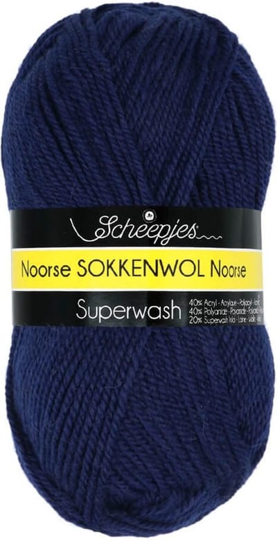 Scheepjes Noorse Wol Markoma 100g - 6865 Blauw