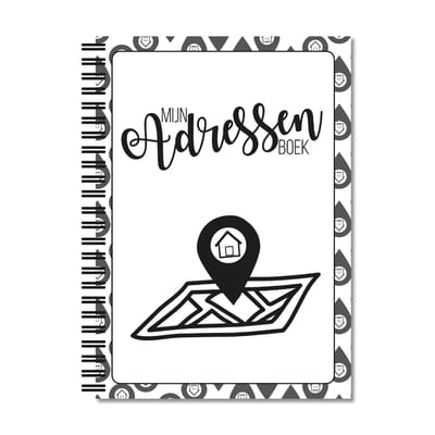 Adressenboek | Invulboek - A5 formaat