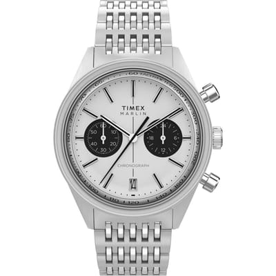 Timex Marlin Jet TW2Y24600 Horloge - Staal - Zilverkleurig - Ø 40 mm