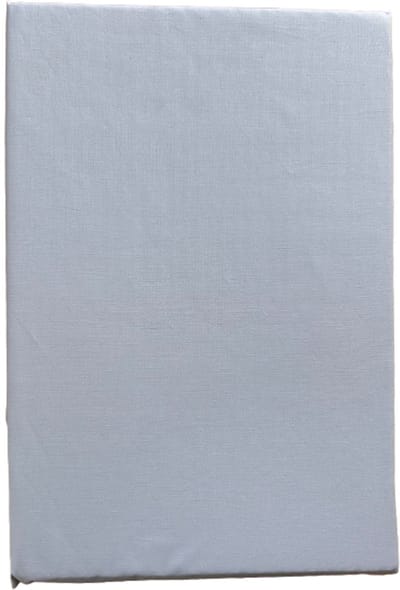 Katoenen Hoeslaken 100% Katoen - 140x200 cm - Tweepersoons - Licht Blauw - Zacht & Ademend - Restant Actie!