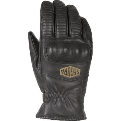Segura Panther Perforeren Lederen Handschoenen Zwart 2XL Man