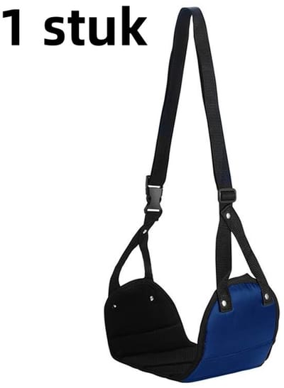 1 stuk - pedaalhangmat - reis-buitenhangmat voor op bed - kantoorlunchpauze pedaalvliegtuig hogesnelheidstrein rust - blauw