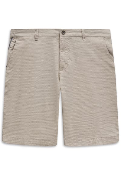 Bugatti Herren Chino-shorts met veel flexibiliteit