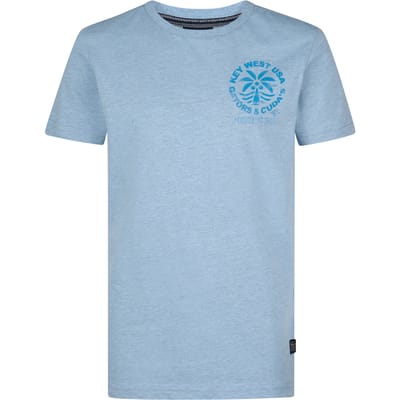 Petrol Industries - Jongens Logo T-shirt Anchor - Blauw