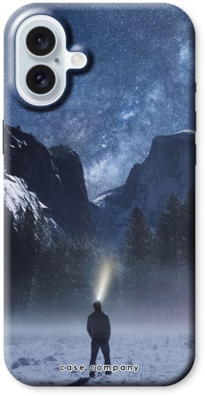 Case Company® - Hoesje geschikt voor iPhone 16 Plus hoesje - Wanderlust - Tough Case - Maximale Bescherming alle Kanten en Schermrand