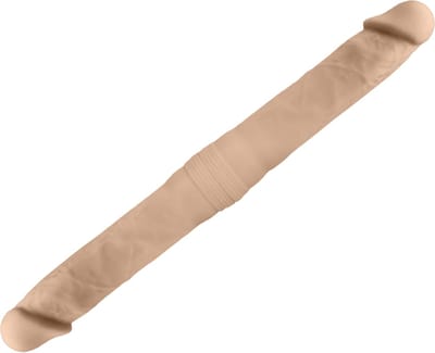 Double Dildo Dual Density Double Dong S flesh