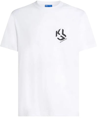 Karl Lagerfeld Jeans A2m17072 Regular Fit T-shirt Met Korte Mouwen Wit S Man
