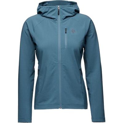 Black Diamond Coefficient Storm Sweatshirt Met Rits Blauw M Vrouw