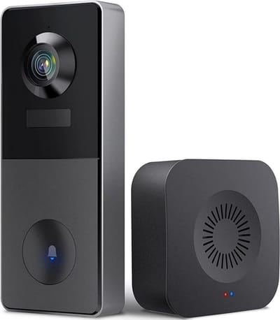 White-Label® Deurbellen met Camera - Video Deurbel - Draadloos - Full HD