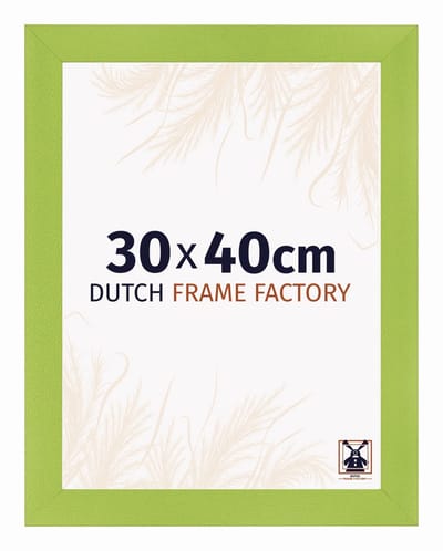Fotolijst 30x40 cm - MDF - Groen - Praag