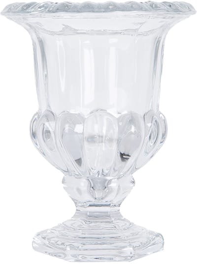 Clayre & Eef Vaas Ø 12x15 cm Transparant Glas