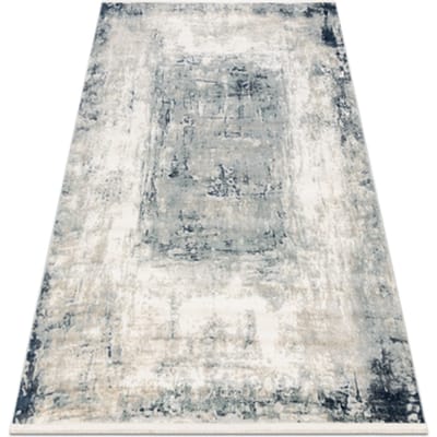 Kleden Rugsx DISTIN 0845A wit / marineblauw / blauw 160x230 cm