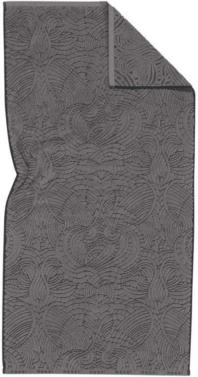MOOOI Dodo Pavone - Douchelaken - 70x140 / 28x55 Inch - Raven
