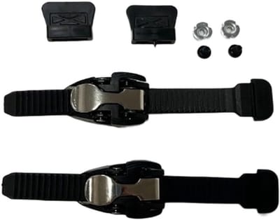 Vervangende Gespen - Skeeler Onderdelen - Rolschaatsen Repareren - Veilige Ratchet Lock - 150 mm Band - Stijl A