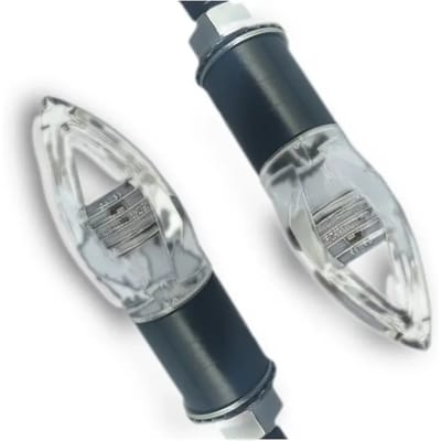 Paar motorfiets LED-knipperlichten Brazoline Ghost