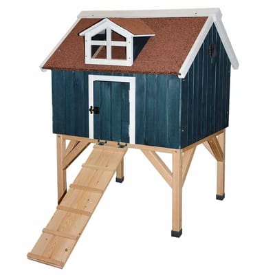 duvoplus Woodland Design Norwegian House - Houten Kippenhok - FSC Hout - 78x76x102,5cm