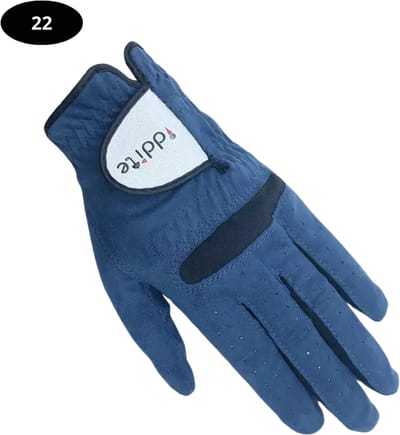 Nivard Golfhandschoenen - Golf Accessoires - Handschoen AntiSlip - Heren - Links - Blauw - Maat S