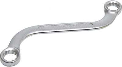 BGS S-vorm dubbele ringsleutel twaalfkant SW 12 x 13 mm - 30742