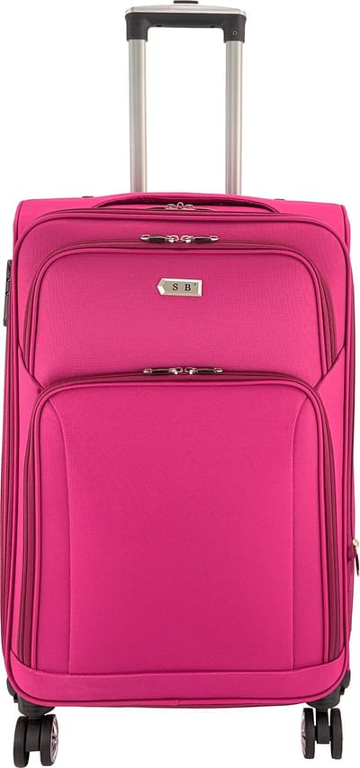 SB Travelbags Zachte bagage koffer – 74 cm – Expandable – Wijnrood