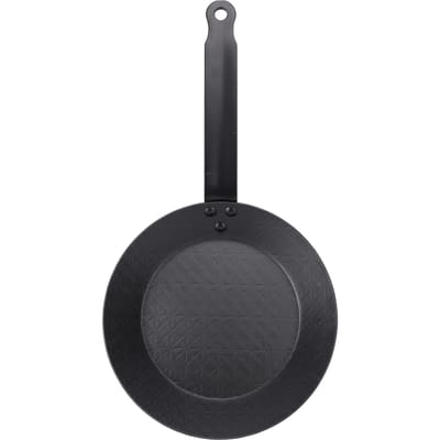Koekenpan van koolstofstaal Gelijkmatige verhitting Makkelijk schoon te maken Anti-aanbak Omeletpan Steakpan voor gas Small