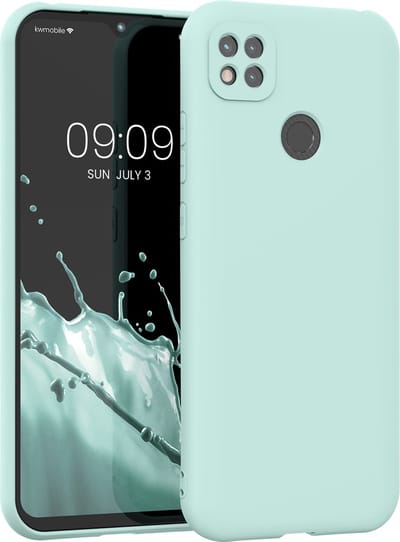 kwmobile telefoonhoesje geschikt voor Xiaomi Redmi 9C - Hoesje voor smartphone - Back cover in cool mint