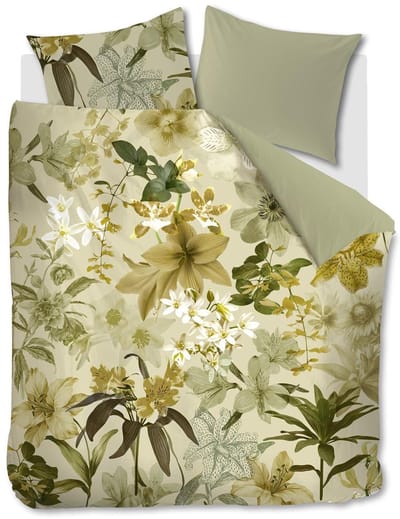 Beddinghouse Kiley dekbedovertrek - Tweepersoons - 200x200/220 - Groen