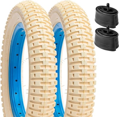 2 stuks Fietsbanden 12,5 inch met Presta ventiel - Geschikt voor diverse maten