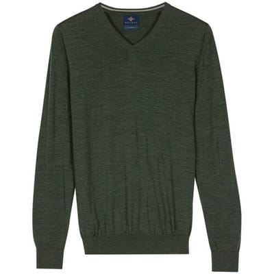 Baileys Dark Forest Standaard lange mouw Modern Fit Effen Pullover 520065 73