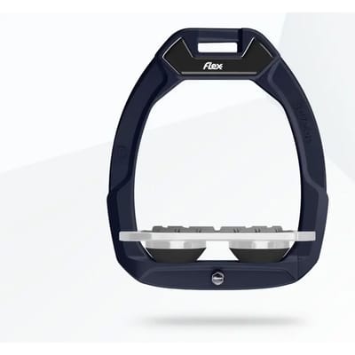 Veiligheidsstijgbeugels Plat Grip Bruin/Grijs/Zwart Flex-On Safe-On