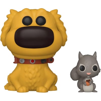Funko Dug met Squirrel - Funko Pop! - Disney Dug Days Figuur - 9cm