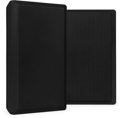 Power Dynamics WSF30B Flatpanel speaker set - Platte Hi-Fi muurspeakers - 100V - 5.25 inch - Zwart