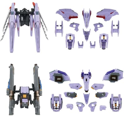 Takara Tomy Zoids Model Kit Accesoory Set AM-Z01CP Berserk Fury Sturm & Jagd Unit Model Kits