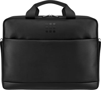 Slanke, Professionele Aktetas voor Laptop en Tablet tot 14 Inch, Zwart