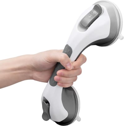 Douchegripper 31 cm - Grijze Antislip Oplossing voor Veiligheid en Comfort in de Badkamer