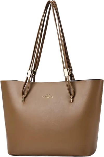 Bovista Handtas Dames - Schoudertas - School - Shopper - Schooltas - Werktas - Donker Khaki
