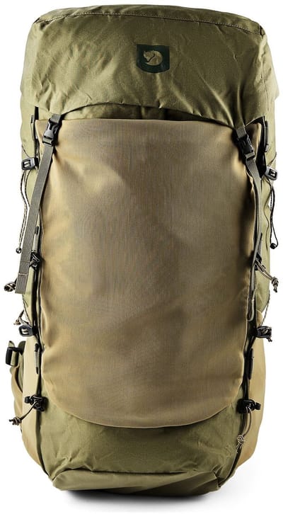 Fjällräven trekkingrugzak rugzak Kajka X-Lätt 45 Green olijfgroen