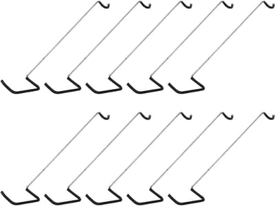 Takverspreiders Fruitbomen - Takbuigtool Set - Boomvorming Ondersteunen - Beschermende Hoes - 10 Stuks 36 cm - Zwart