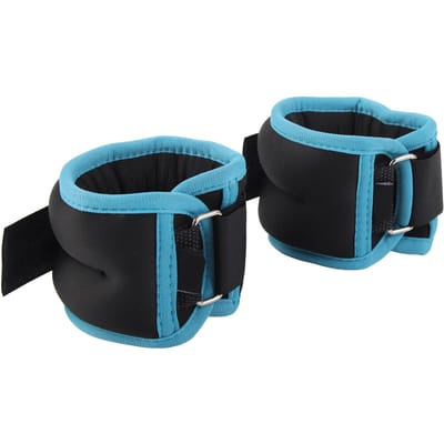 1 Paar Enkelgewichten Krachttraining Gewichtdragend Verstelbaar Pols Zandzak Hardlopen Wandelen Bule 0.5kg black