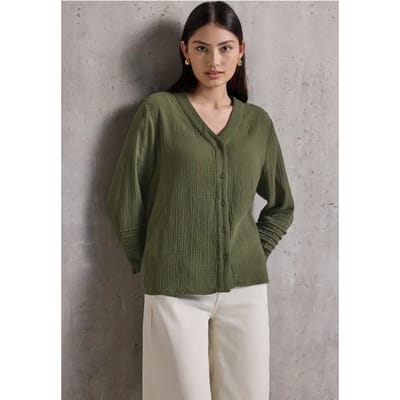 Tuniek van mousseline