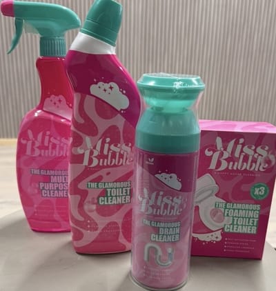 Miss Bubble schoonmaak pakket