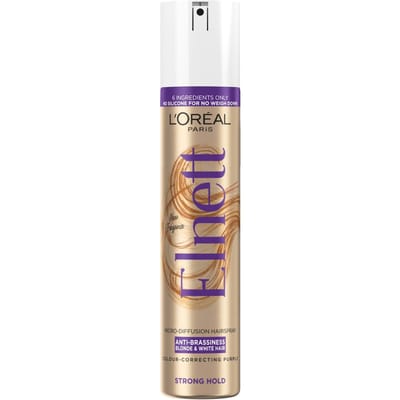 L'Oréal Paris Elnett Hairspray Anti-Brassiness for Blonde and White Hair 200ml
