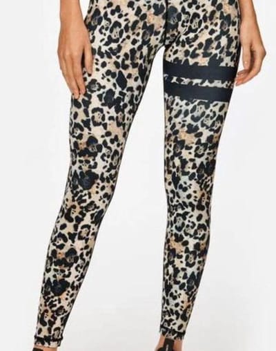 Stronger - Leo Legging - Sport Tights - Dames - Luipaard - Maat S