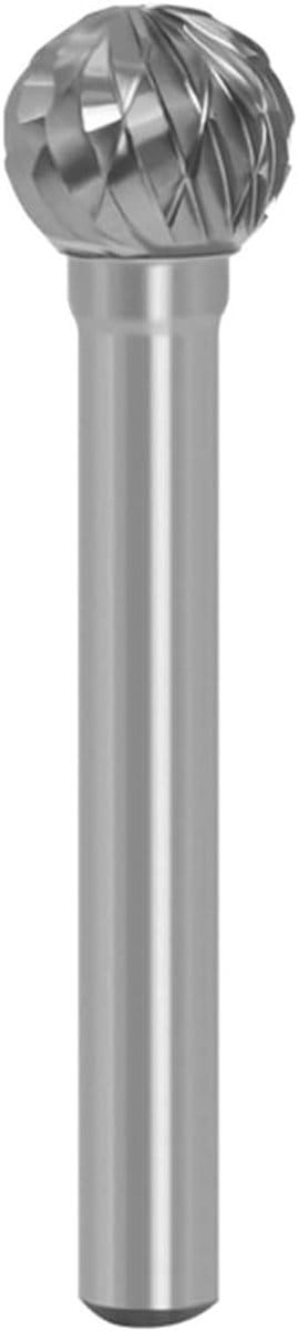 Dubbelgeslepen Tungsten Carbide Freesbits voor Dremel - 1/4" Schacht, 12mm Diameter voor Houtbewerking, Graveren en Metaal Polijsten