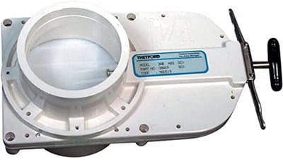 Basisventiel 3 inch met Handvat van Gegoten ABS